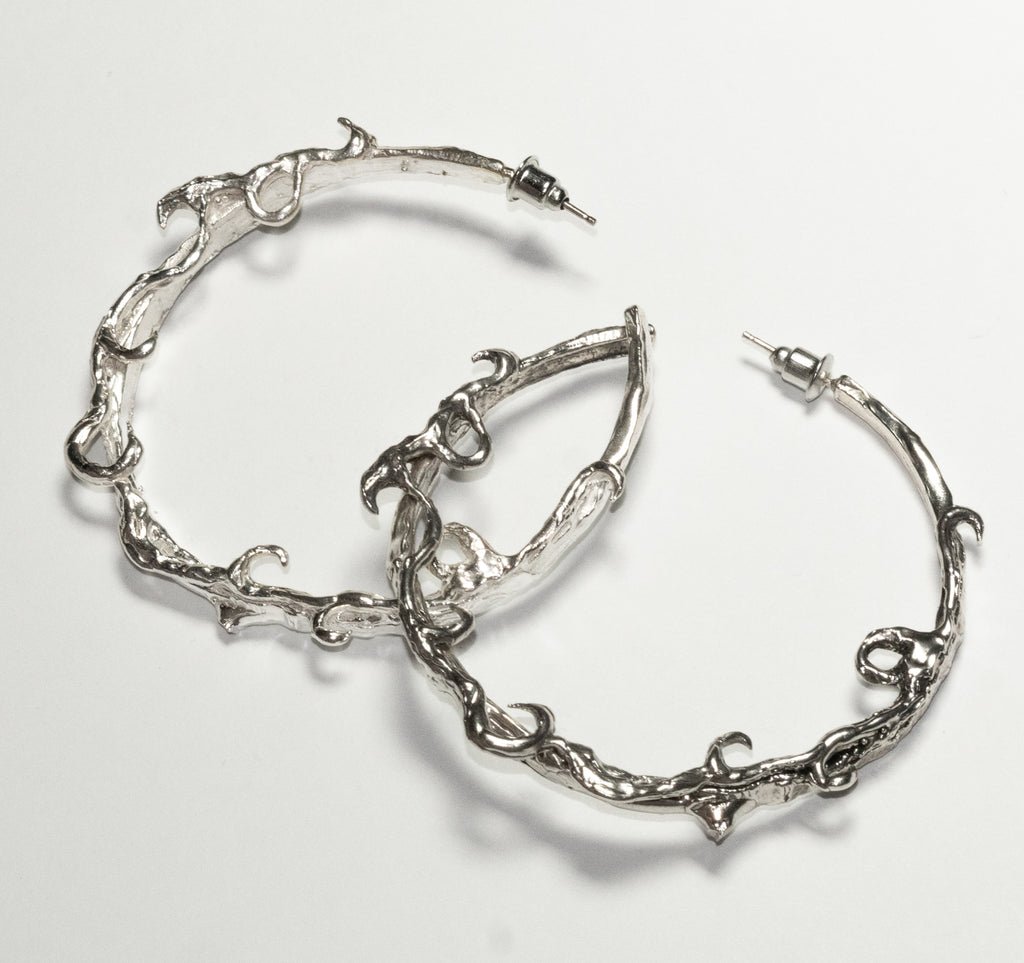 KONIEC HOOP EARRINGS
